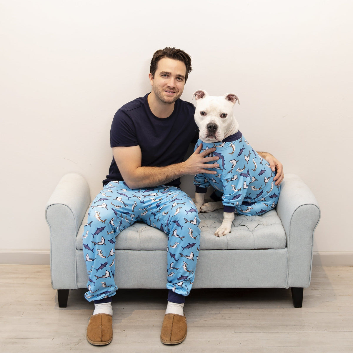 'Smilin' Sharkies' Pit bull Pajamas