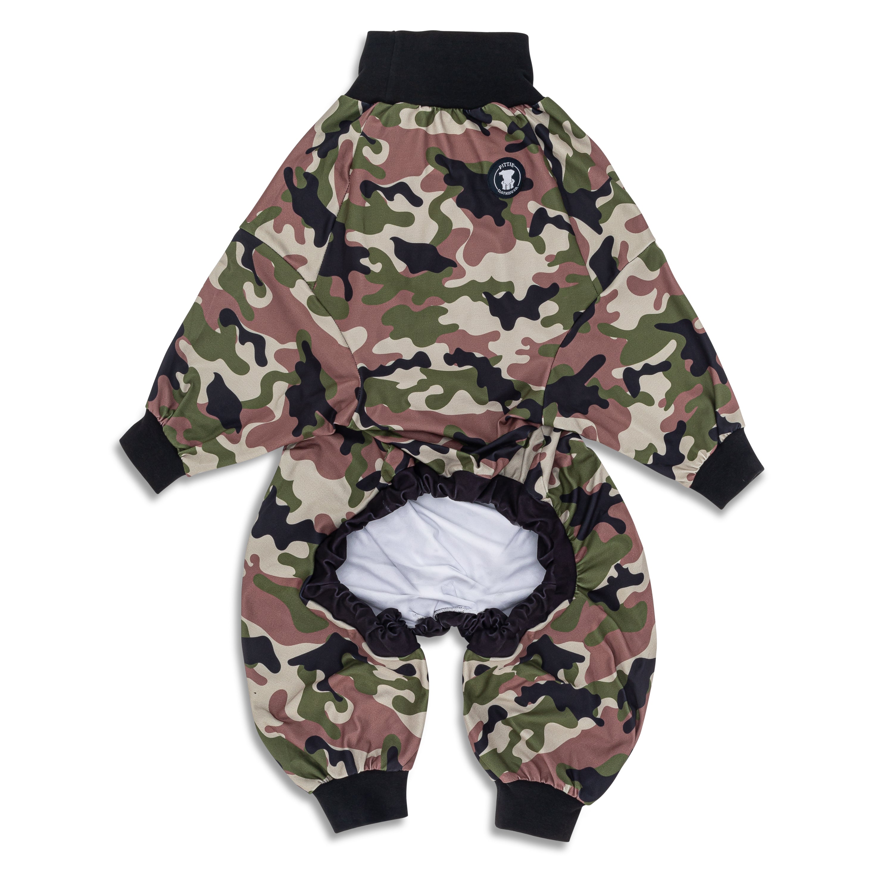 Classic Green Camo Pit bull Pajamas
