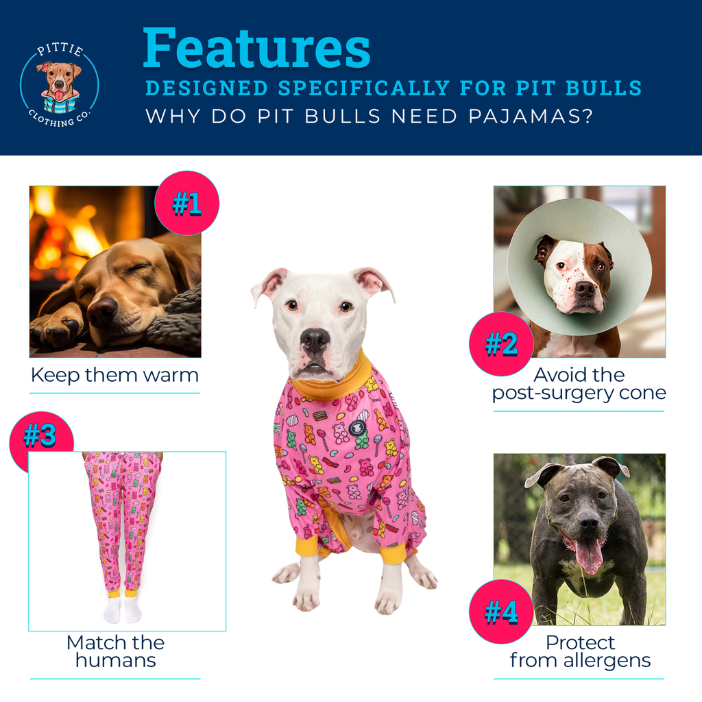 'Pit Some Sugar on Me' Pit bull Pajamas