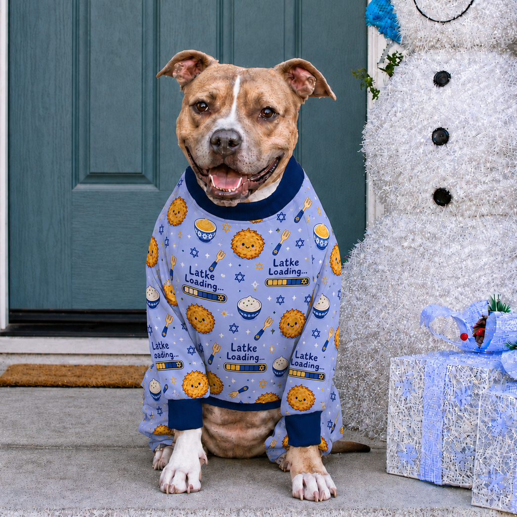*PRE-ORDER* Latke Loading Pitbull Pajamas