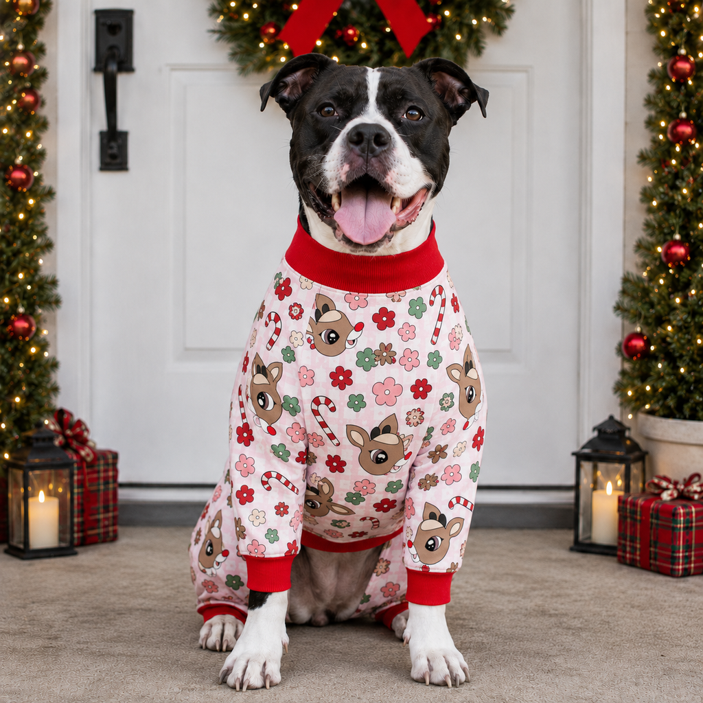 *PRE-ORDER* Puppermint Prancer Pitbull Pajamas