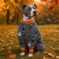 Nightmare Before Pitmas - Gray Pitbull Pajamas