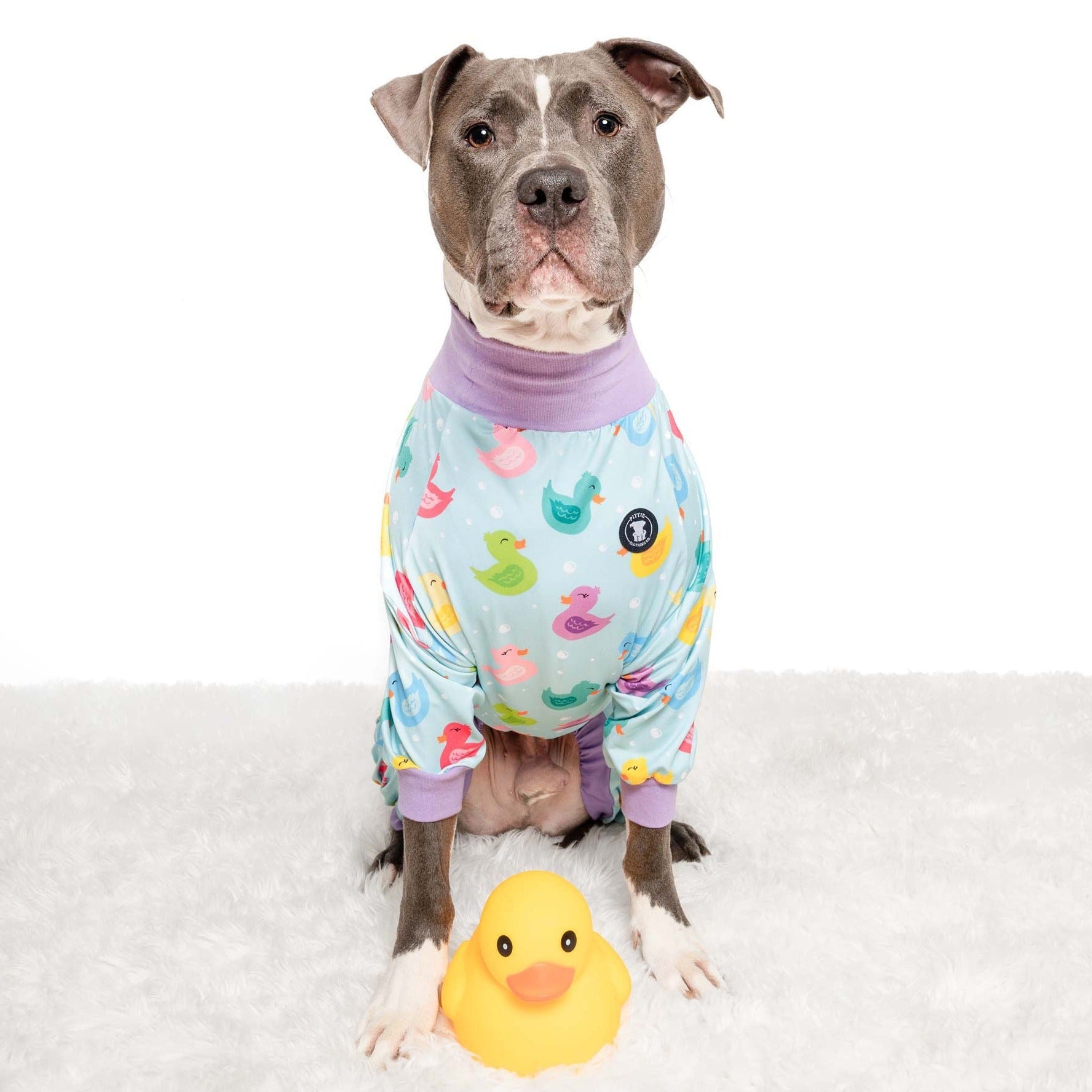 Purple 'So Ducking Cute' Pit bull Tees