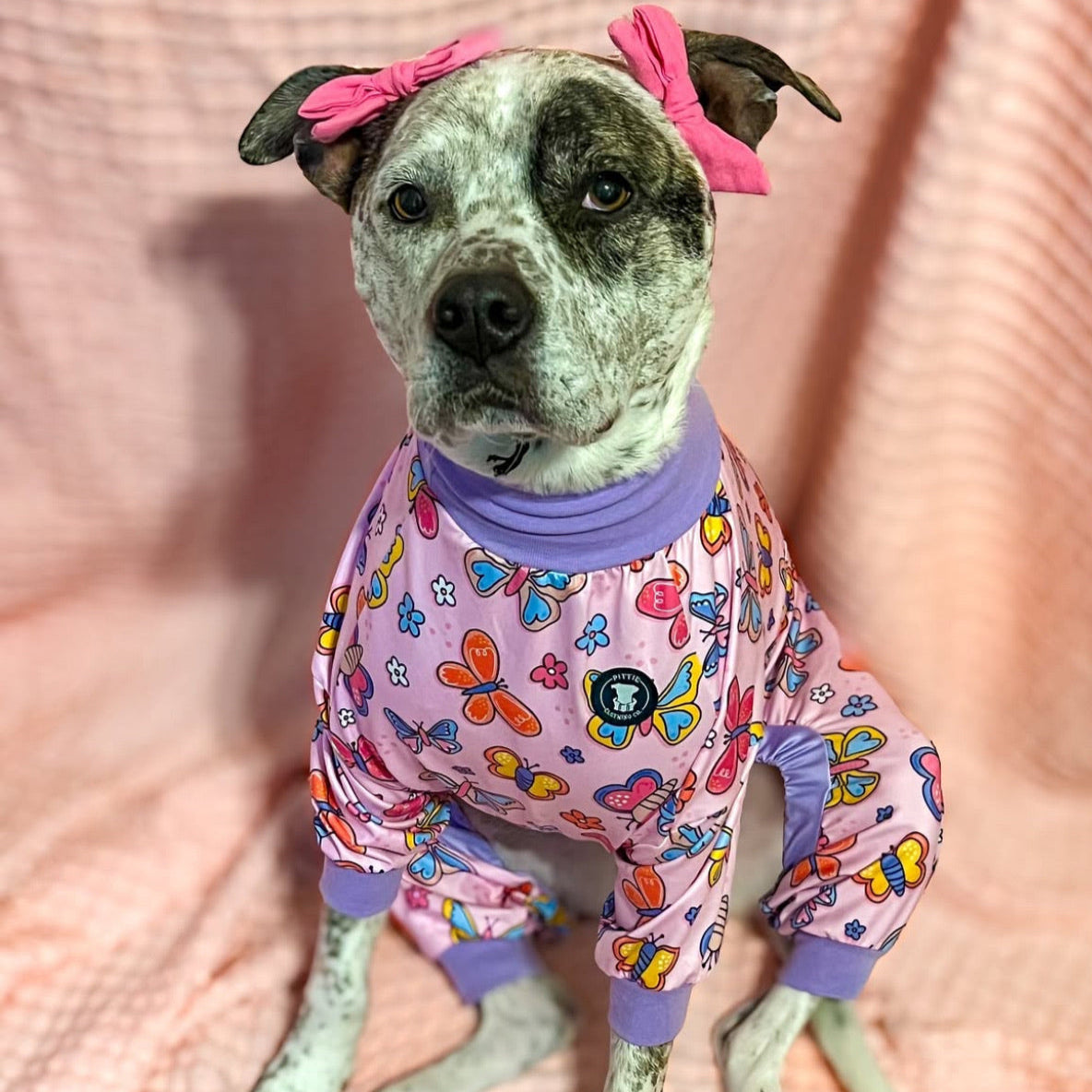 My Heart's A'Flutter Pitbull Pajamas