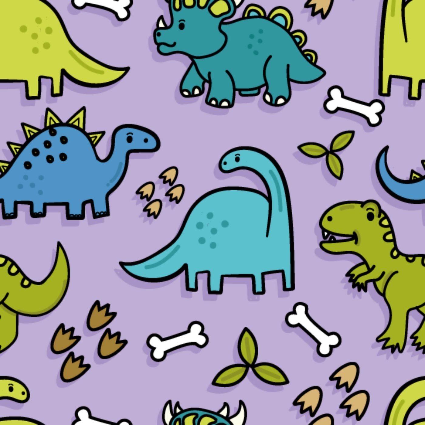 Purple 'Lazy Bones' Trendy clothes