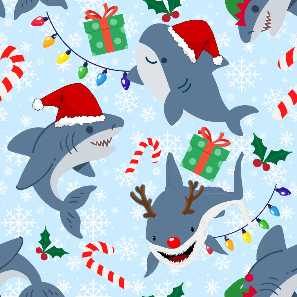 *PRE-ORDER* Santa Shark Squad Trendy clothes