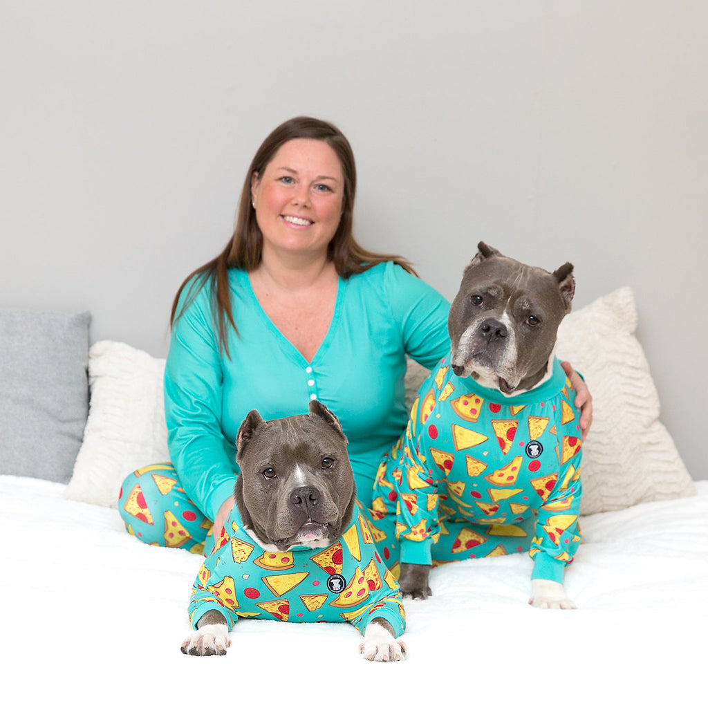 'Stealin' a Pizza Your Heart' Pitbull Pajamas
